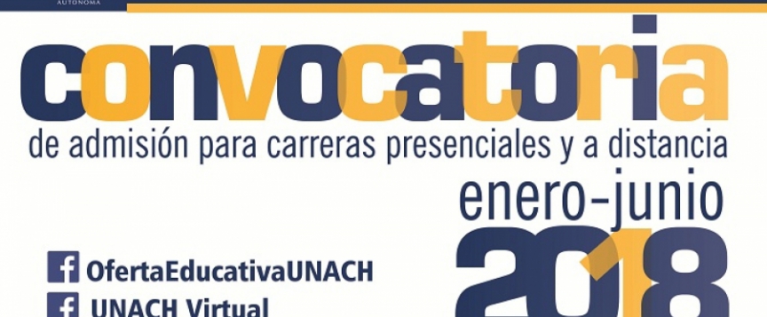 Convocatoria Enero-Junio 2018