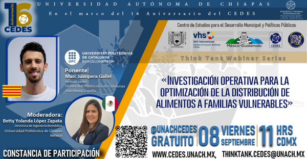 Investigación operativa para la optimización de la distribución de alimentos a familias vulnerables.