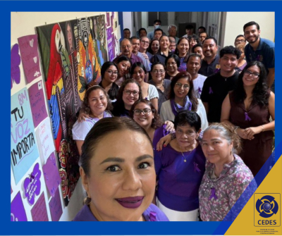 Día Internacional de la Mujer 8M, en el Centro de Estudios para el Desarrollo Municipal y Políticas Públicas (CEDES)