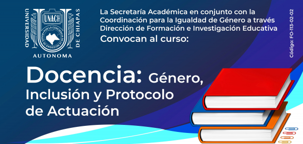 Curso: Docencia: Género, Inclusión y Protocolo de Actuación