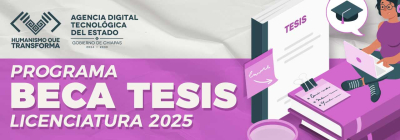 Convocatoria: "Beca Tesis Licenciatura 2025"