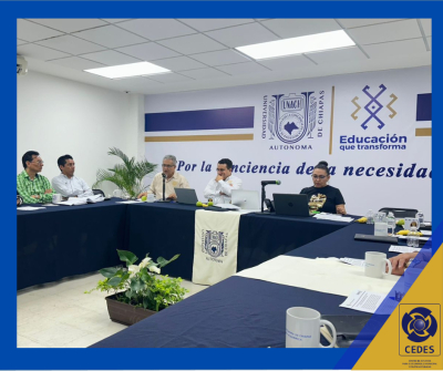 Secretaría Académica de la UNACH presenta avances del Nuevo Modelo Educativo ante autoridades universitarias