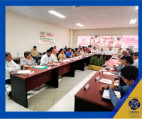 Andrea Mena Álvarez, Coordinadora General del Centro, asiste a la convocatoria de la séptima sesión de trabajo, en calidad de integrante del Consejo Consultivo del Sistema Anticorrupción del Estado de Chiapas