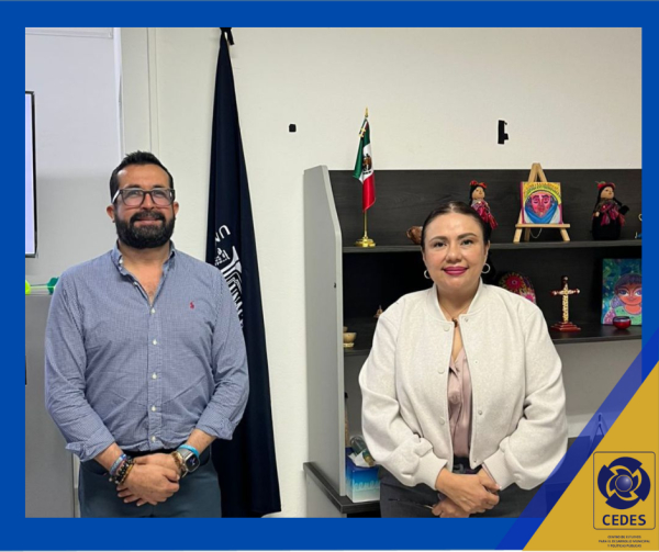 Dra. Andrea Mena Álvarez, Coordinadora General del CEDES, sostuvo una reunión con el Dr. Jesús Antonio Guillén Gordillo, Subsecretario de Auditoría Pública para la Administración Centralizada