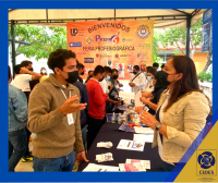 El Centro de Estudios para el Desarrollo Municipal y Políticas Públicas presente en la Feria Profesiográfica organizada por directivos de la Prepa 6, Plantel Tuxtla Gutiérrez.