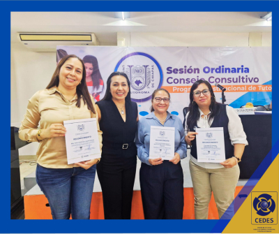CEDES presente en el Consejo Consultivo de Tutorías en su XXIII sesión ordinaria.