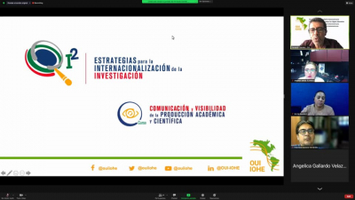 El CEDES participa en reunión virtual con la Organización Universitaria Interamericana (OUI-IOHE)