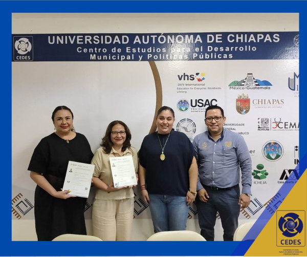 La Dirección de la Entidad de Certificación y Evaluación de la UNACH entrega certificaciones al PUET-CEDES