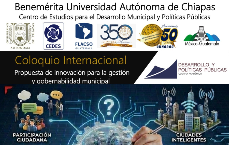 Coloquio Internacional “Propuesta de innovación para la gestión y gobernabilidad municipal”