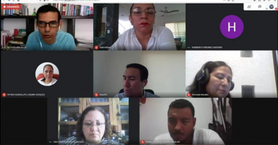 Reunión de trabajo para la integración de la propuesta para conformar una nueva oferta educativa.