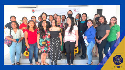 Andrea Mena Álvarez, Coordinadora General del CEDES asiste a la Conferencia "Del amor a la violencia. Desmitificando el amor romántico" impartida por la Activista Feminista Nadia López.