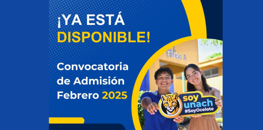 Convocatoria de admisión febrero 2025